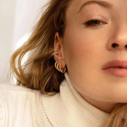 Huggie boucles d'oreilles