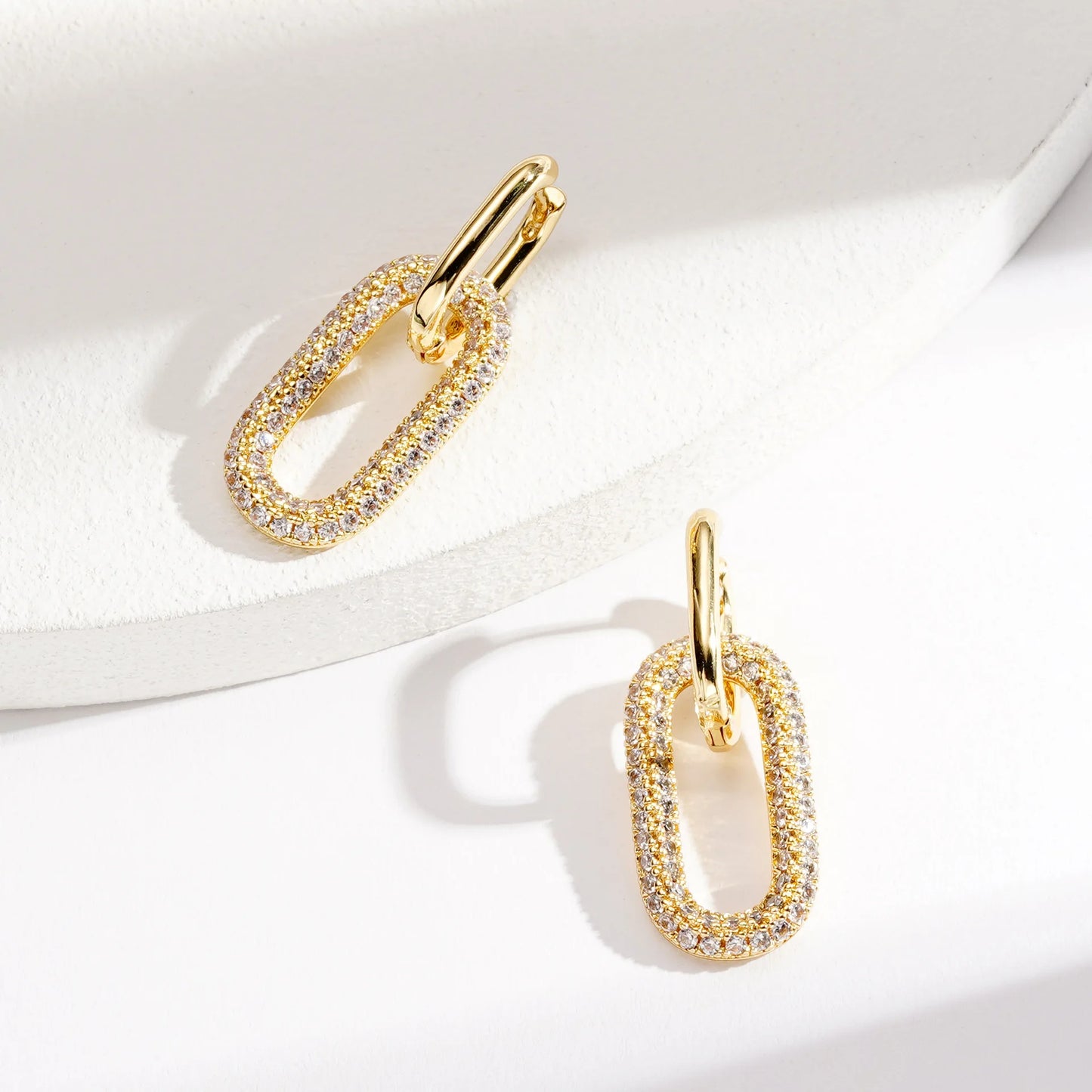 Gigi boucles d'oreilles géométriques