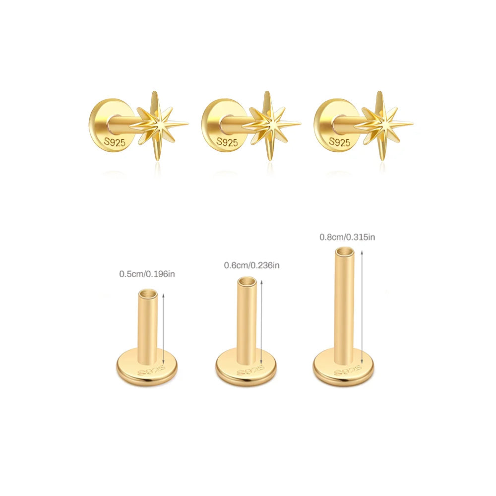 Amy 3 pièces  boucles d'oreilles