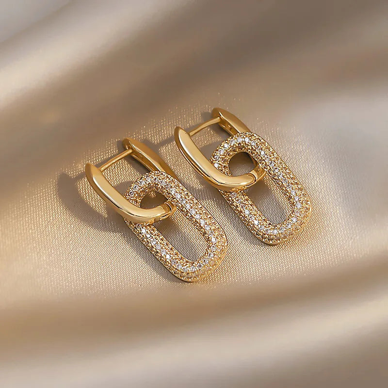 Gigi boucles d'oreilles géométriques