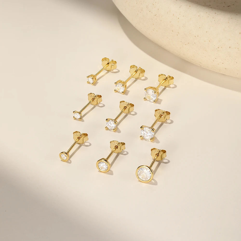 Amy 3 pièces  boucles d'oreilles