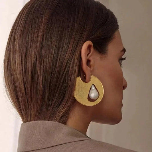 André boucles d'oreilles en perles