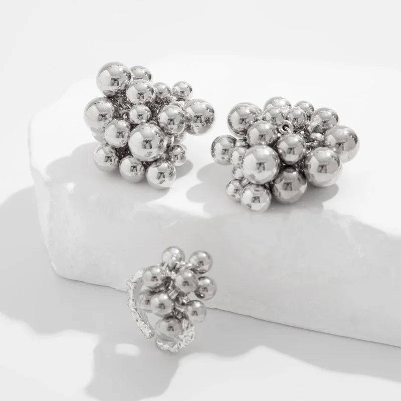 Joy boule anneau boucles d'oreilles