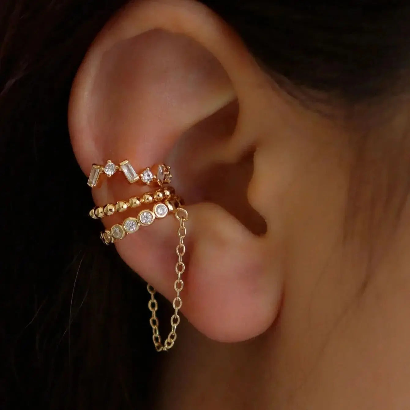 Mia Ensemble de manchettes d'oreille